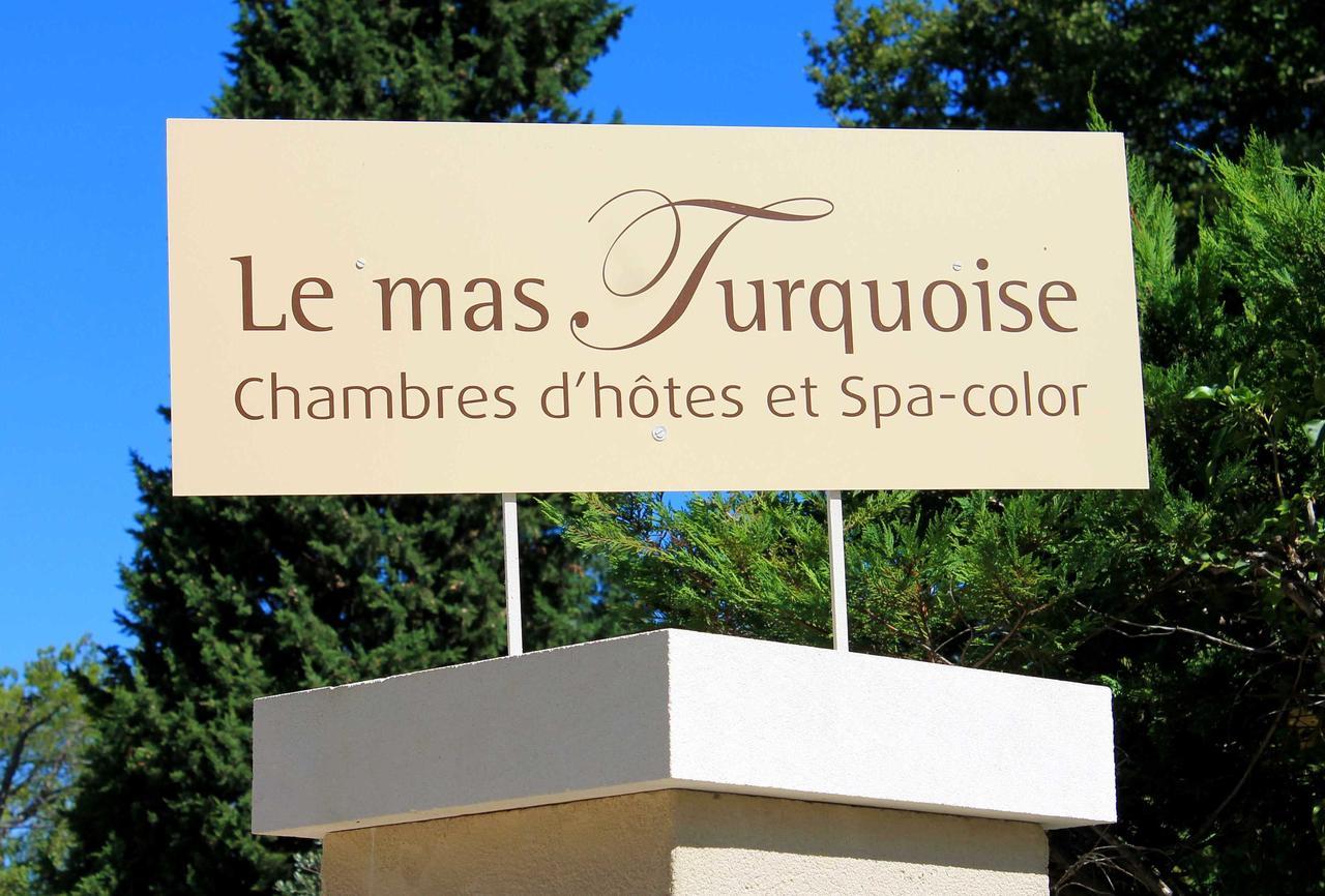 Le Mas Turquoise, B&B Spa-Color Inclus Bedarrides Экстерьер фото